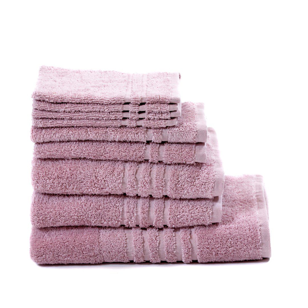 paddestoel overstroming Echter iSeng Handdoek (50x100cm) Roze – Kessels Home Textiles